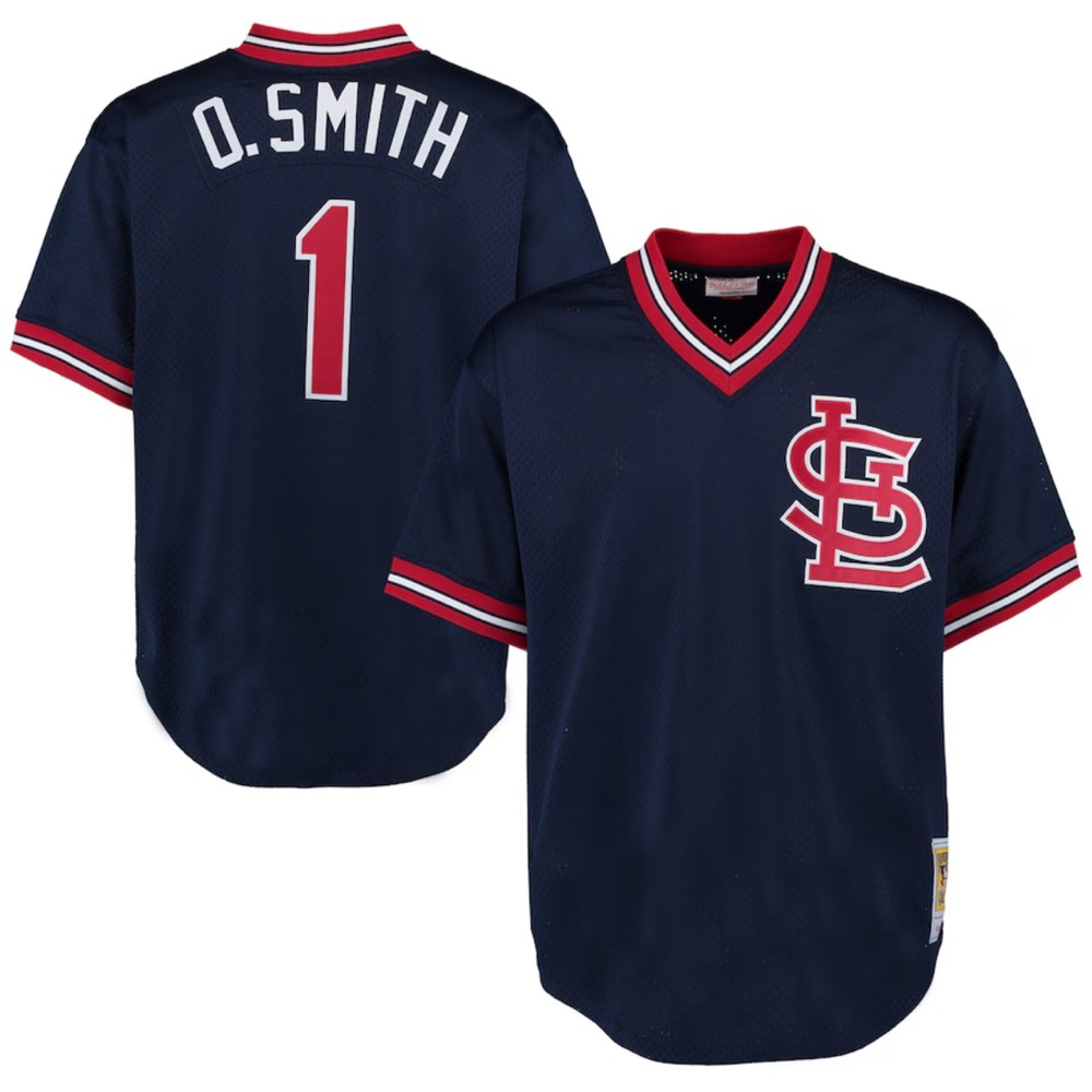 Mitchell & Ness Cooperstown Authentic Collection Jersey - Navy